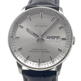 Buy Shop Mido Comander II Automatic Chronometer Silver Dial Black Leather Strap Watch For Men - M021.431.16.031.00 USA Online