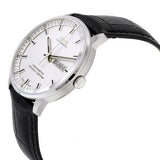 Buy Shop Mido Comander II Automatic Chronometer Silver Dial Black Leather Strap Watch For Men - M021.431.16.031.00 USA Online
