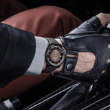 Buy Shop Mido Commander Automatic Gradient Black Dial Black Nylon Strap Watch For Men - M021.407.37.411.00 USA Online