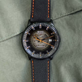 Buy Shop Mido Commander Automatic Gradient Black Dial Black Nylon Strap Watch For Men - M021.407.37.411.00 USA Online