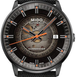 Buy Shop Mido Commander Automatic Gradient Black Dial Black Nylon Strap Watch For Men - M021.407.37.411.00 USA Online