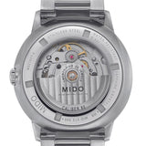 Buy Shop Mido Commander Automatic Gradient Black Dial Silver Steel Strap Watch For Men - M021.407.11.411.00 USA Online