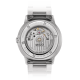 Buy Shop Mido Commander Automatic Gradient Blue Dial Silver Steel Strap Watch For Men - M021.407.11.411.01 USA Online