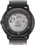 Mido Commander Automatic Gradient Black Dial Black Nylon Strap Watch For Men - M021.407.37.411.00