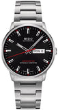 Buy Shop Mido Commander II Automatic Black Dial Silver Steel Strap Watch For Men - M021.431.11.051.00 USA Online