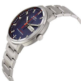Buy Shop Mido Commander II Automatic Chronometer Blue Dial Silver Steel Strap Watch For Men - M021.431.11.041.00 USA Online