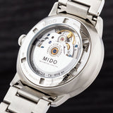 Buy Shop Mido Commander II Automatic Chronometer Grey Dial Silver Steel Strap Watch For Men - M021.431.11.061.00 USA Online