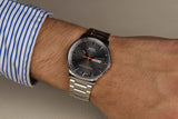 Buy Shop Mido Commander II Automatic Chronometer Grey Dial Silver Steel Strap Watch For Men - M021.431.11.061.01 USA Online