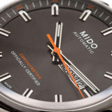 Buy Shop Mido Commander II Automatic Chronometer Grey Dial Silver Steel Strap Watch For Men - M021.431.11.061.01 USA Online