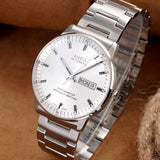 Buy Shop Mido Commander II Automatic Chronometer Silver Dial Silver Steel Strap Watch For Men - M021.431.11.031.00 USA Online