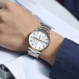 Buy Shop Mido Commander II Automatic Chronometer Silver Dial Two Tone Steel Strap Watch For Men - M021.431.22.071.00 USA Online