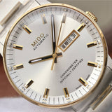 Buy Shop Mido Commander II Automatic Chronometer Silver Dial Two Tone Steel Strap Watch For Men - M021.431.22.071.00 USA Online