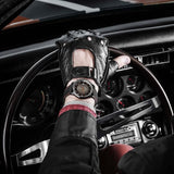 Buy Shop Mido Commander II Automatic Gradient Black Dial Black Steel Strap Watch For Men - M021.407.33.411.00 USA Online