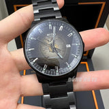 Buy Shop Mido Commander II Automatic Gradient Black Dial Black Steel Strap Watch For Men - M021.407.33.411.00 USA Online