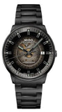 Buy Shop Mido Commander II Automatic Gradient Black Dial Black Steel Strap Watch For Men - M021.407.33.411.00 USA Online