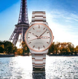 Buy Shop Mido Commander II Chronometer Automatic Silver Dial Two Tone Steel Strap Watch For Men - M021.431.22.031.00 USA Online