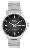 Buy Shop Mido Multifort Automatic Gray Dial Silver Steel Strap Watch For Men - M005.430.11.061.80 USA Online