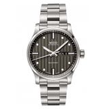Buy Shop Mido Multifort Automatic Gray Dial Silver Steel Strap Watch For Men - M005.430.11.061.80 USA Online