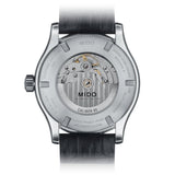 Buy Shop Mido Multifort Automatic Silver Dial Black Leather Strap Watch For Men - M005.430.16.031.80 USA Online