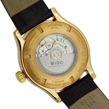 Buy Shop Mido Multifort Automatic Silver Dial Brown Leather Strap Watch For Men - M005.430.36.031.80 USA Online