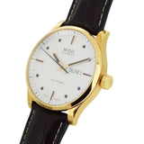 Buy Shop Mido Multifort Automatic Silver Dial Brown Leather Strap Watch For Men - M005.430.36.031.80 USA Online