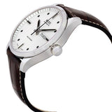 Mido Multifort Automatic Silver Dial Black Leather Strap Watch For Men - M005.430.16.031.80