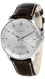 Buy Shop Mido Comander II Automatic Chronometer Silver Dial Black Leather Strap Watch For Men - M021.431.16.031.00 USA Online