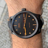 Buy Shop Mido Multifort Automatic Special Edition Black Dial Black Leather Strap Watch For Men - M005.430.36.051.80 USA Online