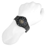 Mido Commander II Automatic Gradient Black Dial Black Steel Strap Watch For Men - M021.407.33.411.00