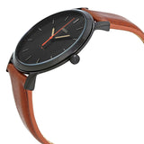 Buy Shop Fossil The Minimalist Black Dial Brown Leather Strap Watch for Men - FS5305 USA Online