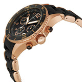 Buy Shop Marc Jacobs Rock Chronograph Black Dial Black Silicone Strap Watch for Women - MBM2553 USA Online