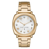 Buy Shop Marc Jacobs Mandy White Dial Gold Steel Strap Watch for Women - MJ3573 USA Online
