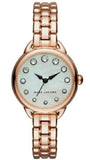 Marc Jacobs Betty Mother of Pearl White Dial Rose Gold Steel Strap Watch for Women - MJ3511
