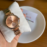 Buy Shop Michael Kors Portia Rose Gold Dial Rose Gold Steel Strap Watch for Women - MK3640 USA Online