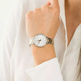 Buy Shop Michael Kors Pyper Quartz Silver Dial Two Tone Steel Strap Watch For Women - MK1041 USA Online