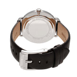 Buy Shop Michael Kors Portia Quartz White Dial Black Leather Strap Watch For Women - MK2658 USA Online