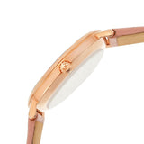 Buy Shop Michael Kors Pyper Quartz White Dial Pink Leather Strap Watch For Women - MK2741 USA Online