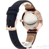 Buy Shop Michael Kors Pyper Analog White Dial Black Leather Strap Watch For Women - MK2804 USA Online