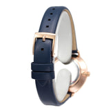 Buy Shop Michael Kors Pyper Analog White Dial Black Leather Strap Watch For Women - MK2804 USA Online