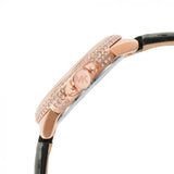 Buy Shop Michael Kors Camille Three-Hand Crystals White Dial Black Leather Strap Watch for Women - MK2962 USA Online