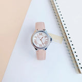 Buy Shop Michael Kors Camille Three-Hand Crystals White Dial Pink Leather Strap Watch for Women - MK2963 USA Online