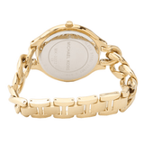 Buy Shop Michael Kors Runway Gold Dial Gold Steel Strap Watch for Women - MK3222 USA Online