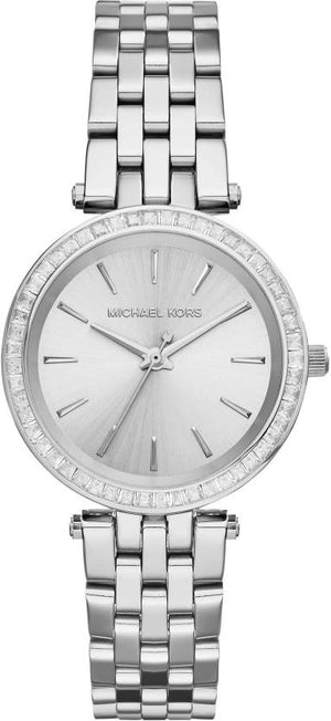 Buy Shop Michael Kors Darci Silver Dial Silver Stainless Steel Strap Watch for Women - MK3364 USA Online