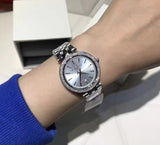 Buy Shop Michael Kors Darci Silver Dial Silver Steel Strap Watch for Women - MK3429 USA Online