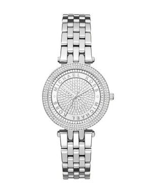 Buy Shop Michael Kors Darci Silver Dial Silver Steel Strap Watch for Women - MK3476 USA Online