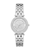 Buy Shop Michael Kors Darci Silver Dial Silver Steel Strap Watch for Women - MK3476 USA Online