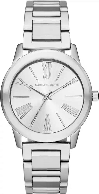 Buy Shop Michael Kors Hartman Quartz Silver Dial Silver Steel Strap Watch For Women - MK3489 USA Online