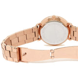 Buy Shop Michael Kors Jaryn Quartz Rose Gold Dial Rose Gold Steel Strap Watch For Women - MK3501 USA Online