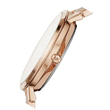 Buy Shop Michael Kors Jaryn Quartz Rose Gold Dial Rose Gold Steel Strap Watch For Women - MK3501 USA Online