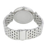 Buy Shop Michael Kors Darci Mother of Pearl Blue Dial Silver Steel Strap Watch for Women - MK3515 USA Online